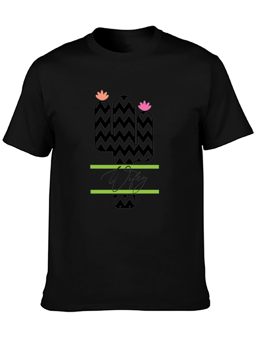 Cactus Graphic Tee - Stylish Unisex Cotton T-Shirt
