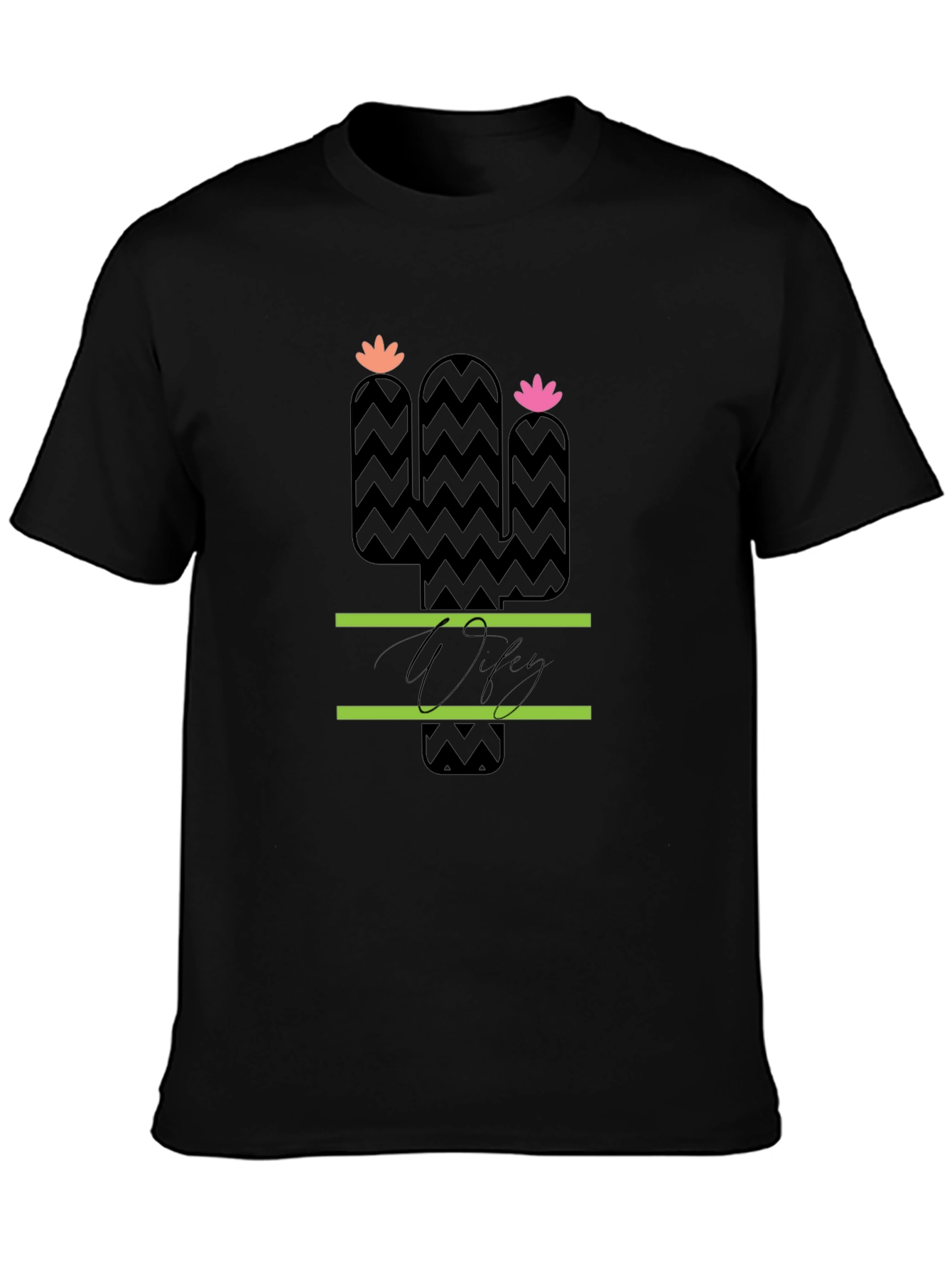 Cactus Graphic Tee - Stylish Unisex Cotton T-Shirt