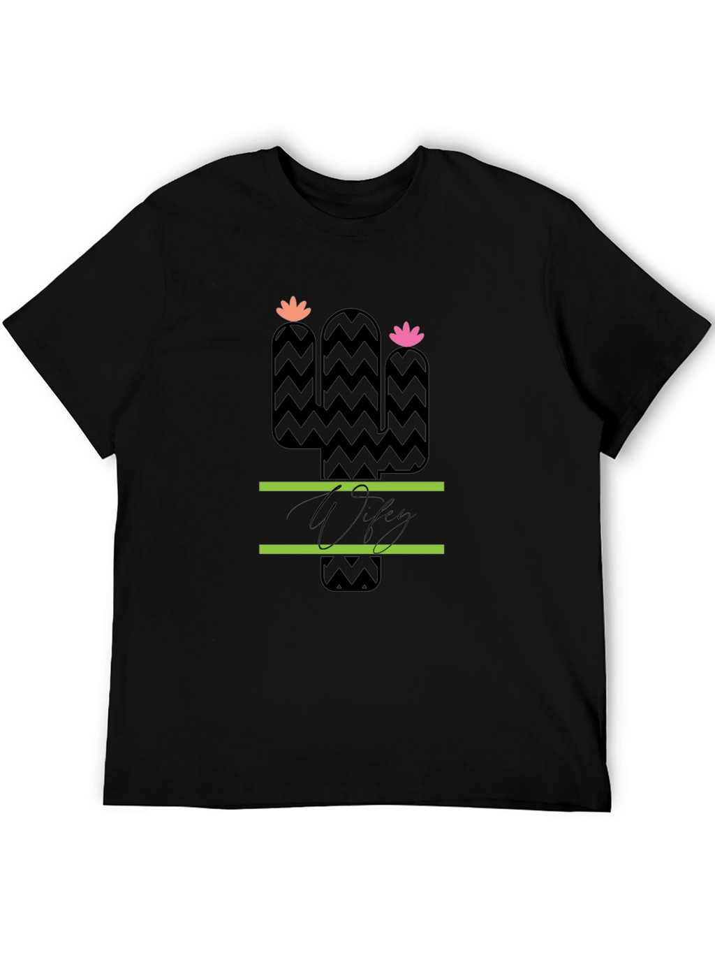 Cactus Graphic Tee - Stylish Unisex Cotton T-Shirt
