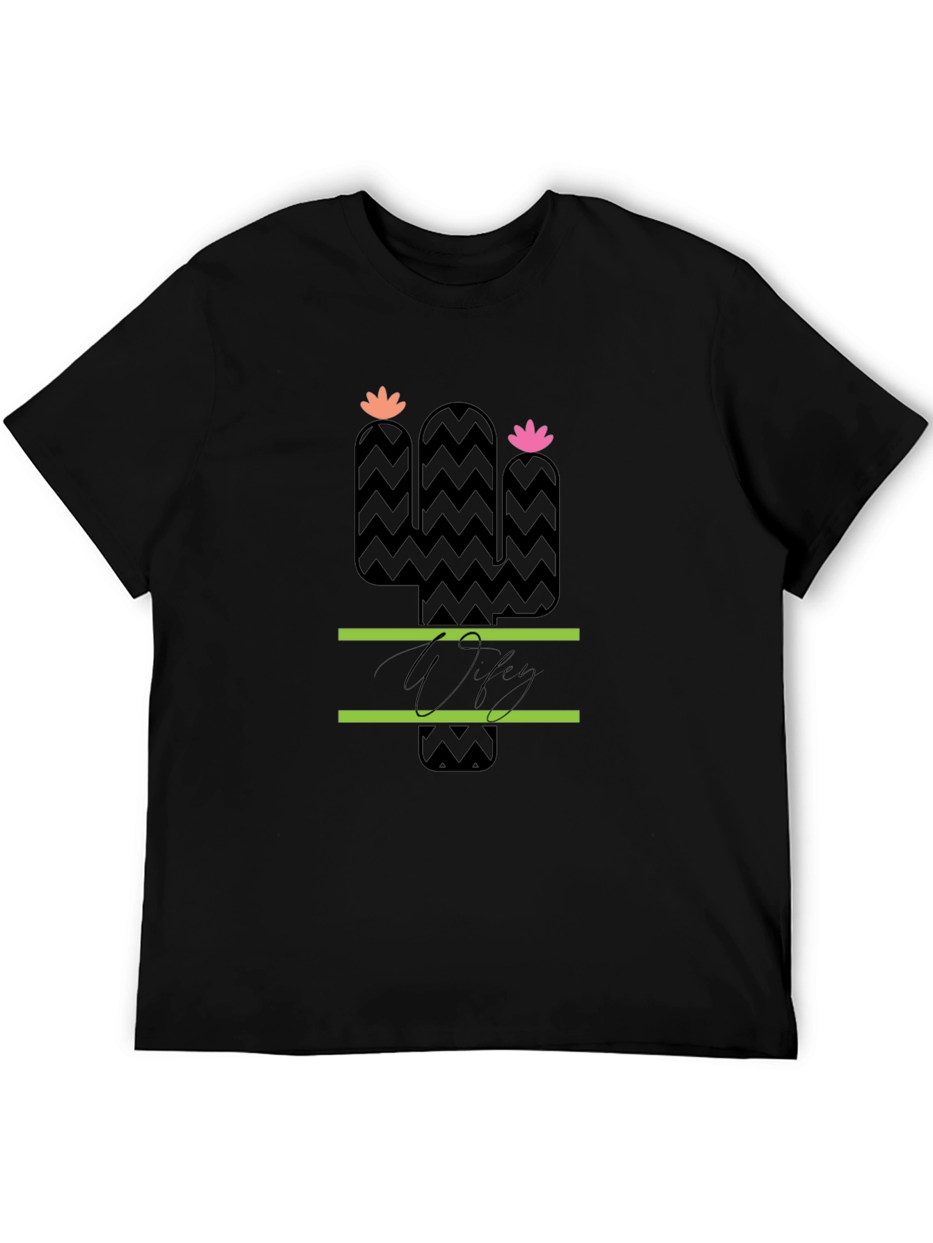 Cactus Graphic Tee - Stylish Unisex Cotton T-Shirt