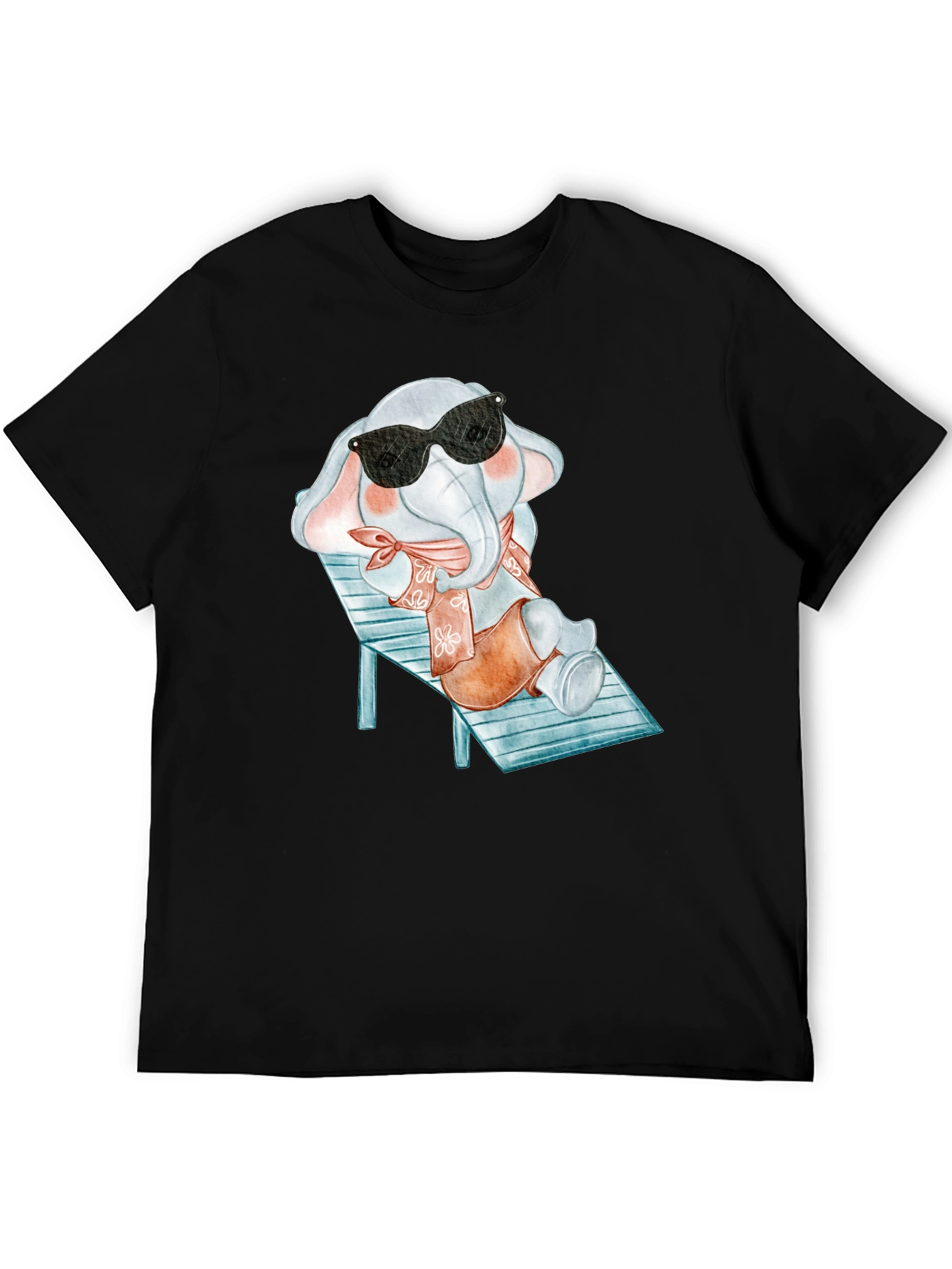 Cool Elephant T-Shirt - Summer Vibes