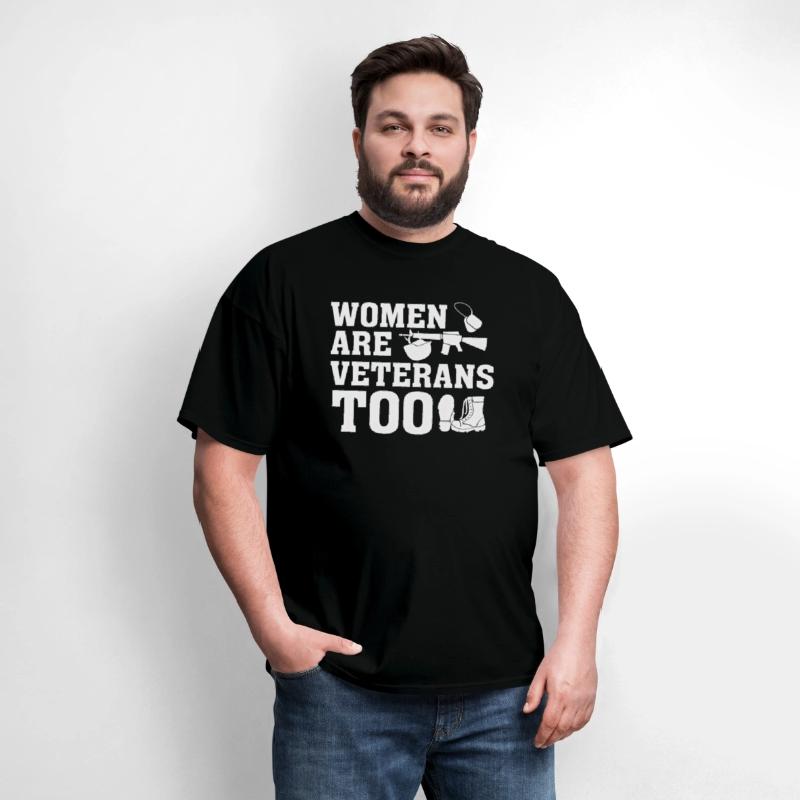 Are Veterans Too - Proud Female Vet
