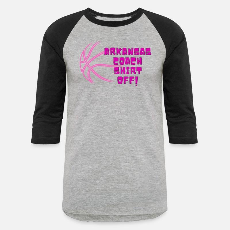 arkansas coach shirt off