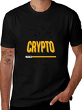 May the Crypto Be With You T-Shirt