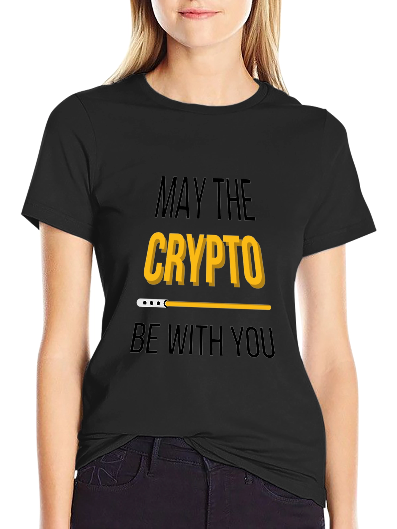 May the Crypto Be With You T-Shirt