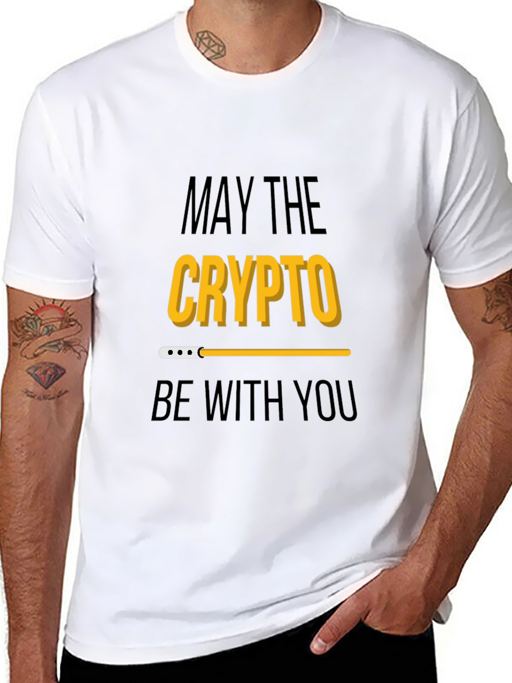 May the Crypto Be With You T-Shirt