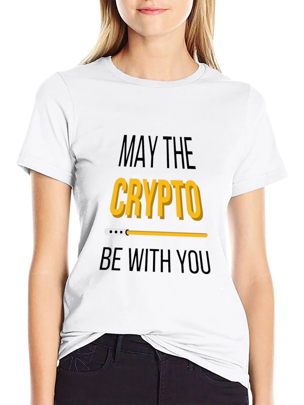 May the Crypto Be With You T-Shirt