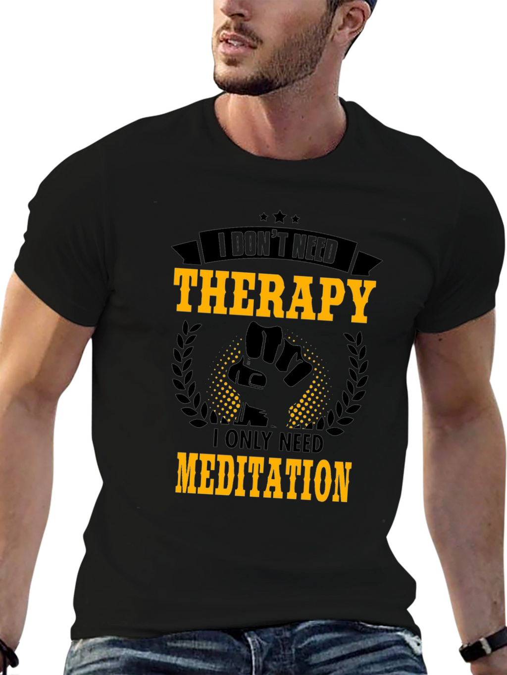Therapy Meditation T-Shirt