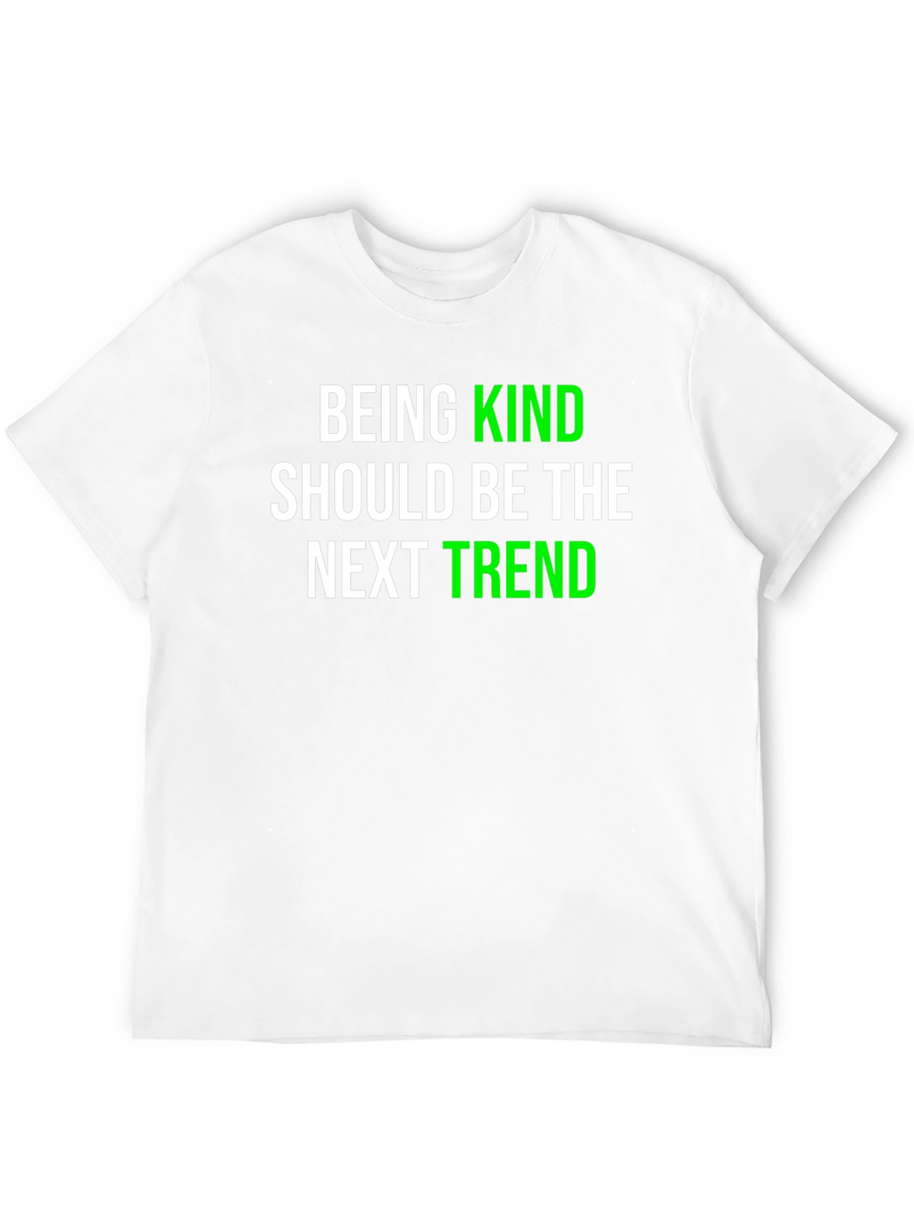 Kindness Trend Graphic Tee - Black