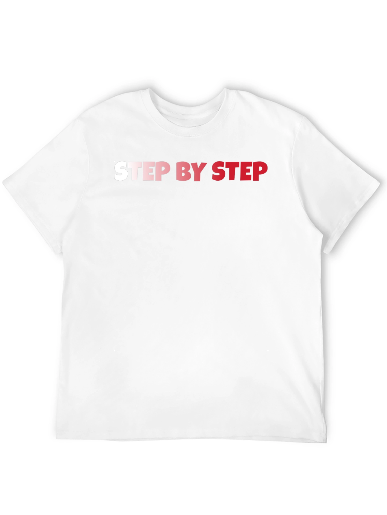 Step By Step Black Graphic T-Shirt