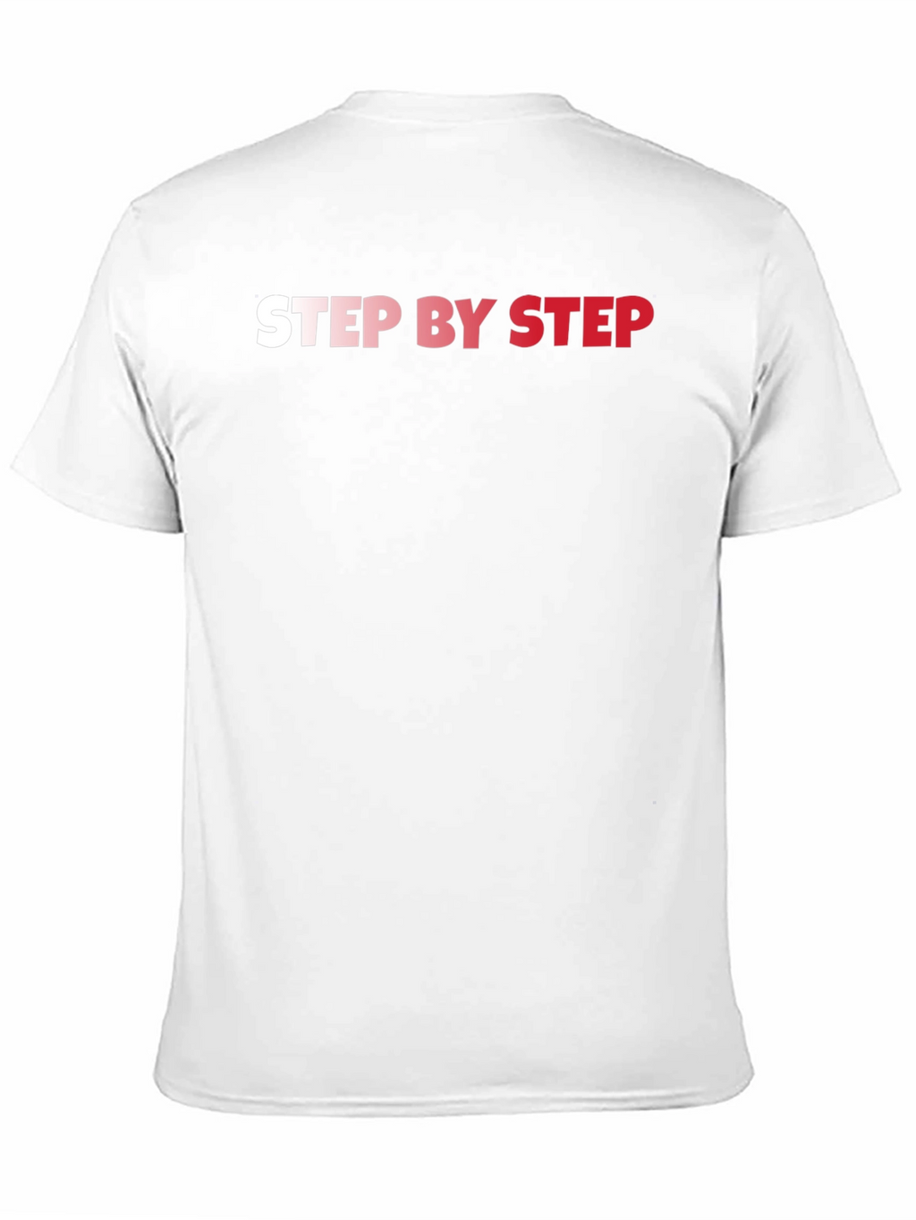 Step By Step Black Graphic T-Shirt