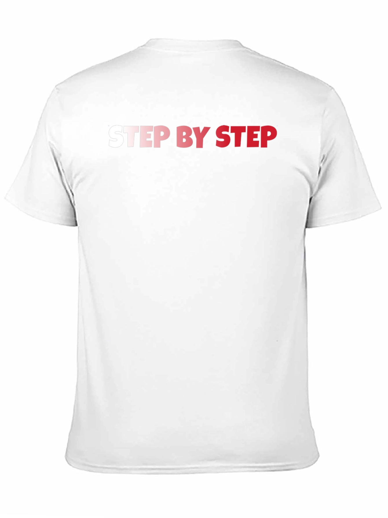 Step By Step Black Graphic T-Shirt
