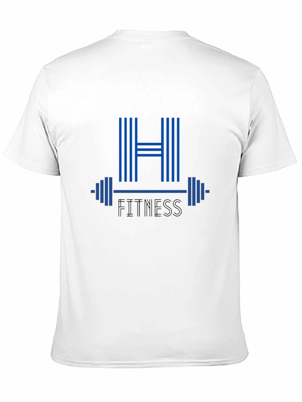 H Fitness Graphic T-Shirt - Black