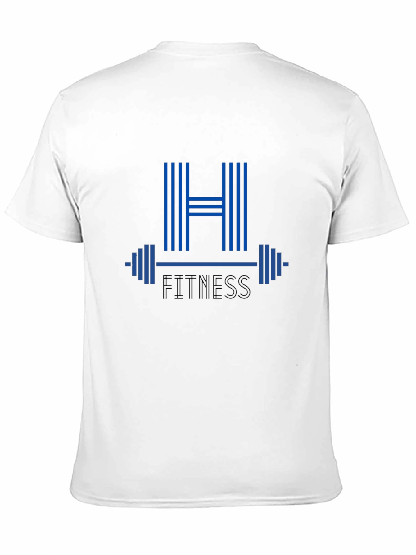 H Fitness Graphic T-Shirt - Black