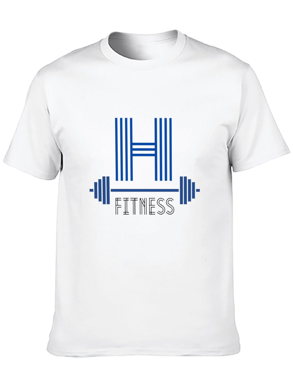 H Fitness Graphic T-Shirt - Black