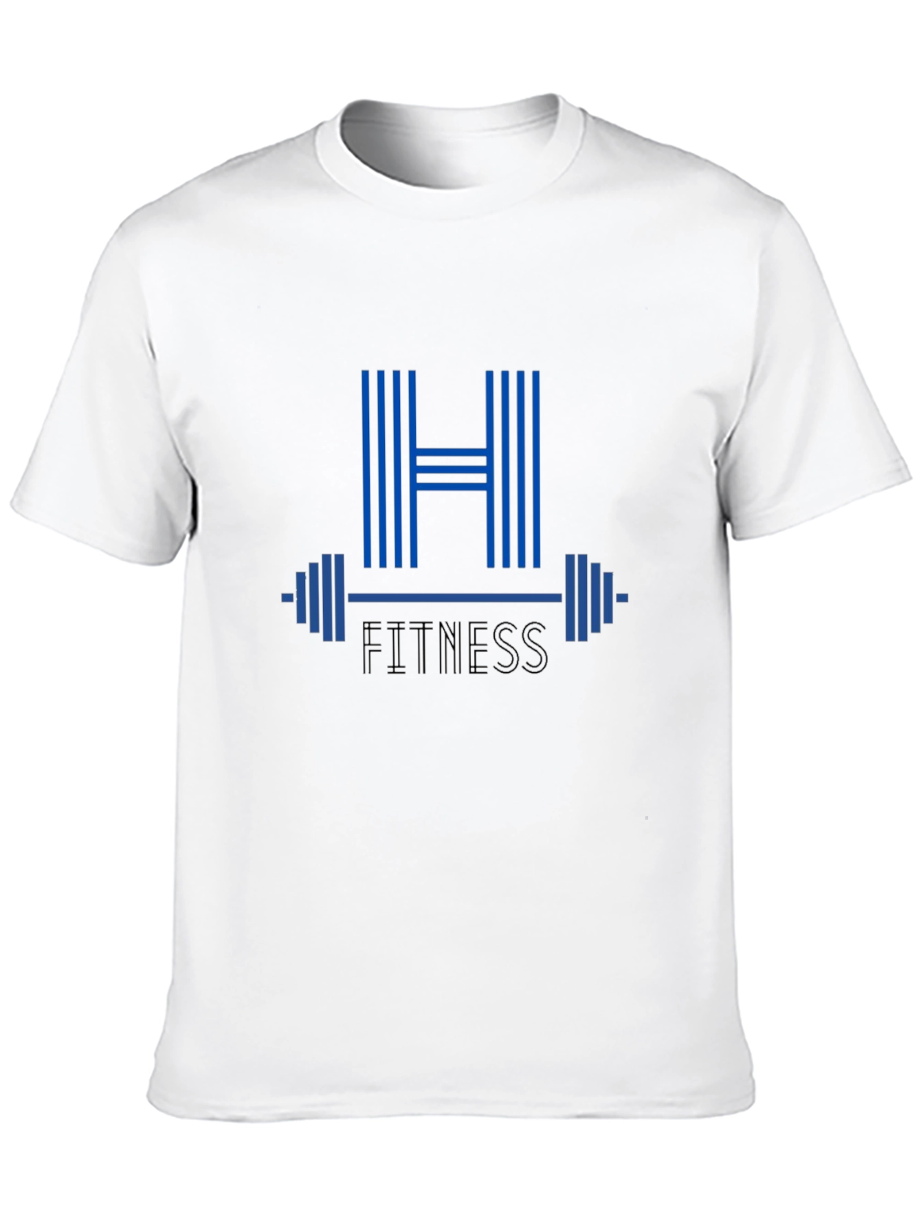H Fitness Graphic T-Shirt - Black