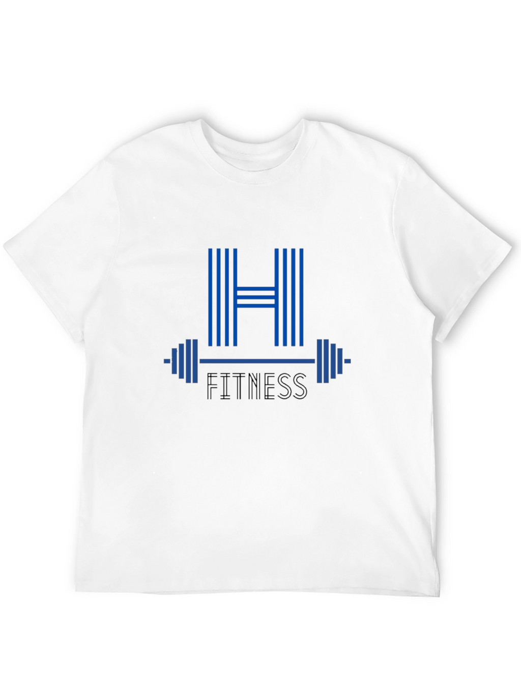 H Fitness Graphic T-Shirt - Black