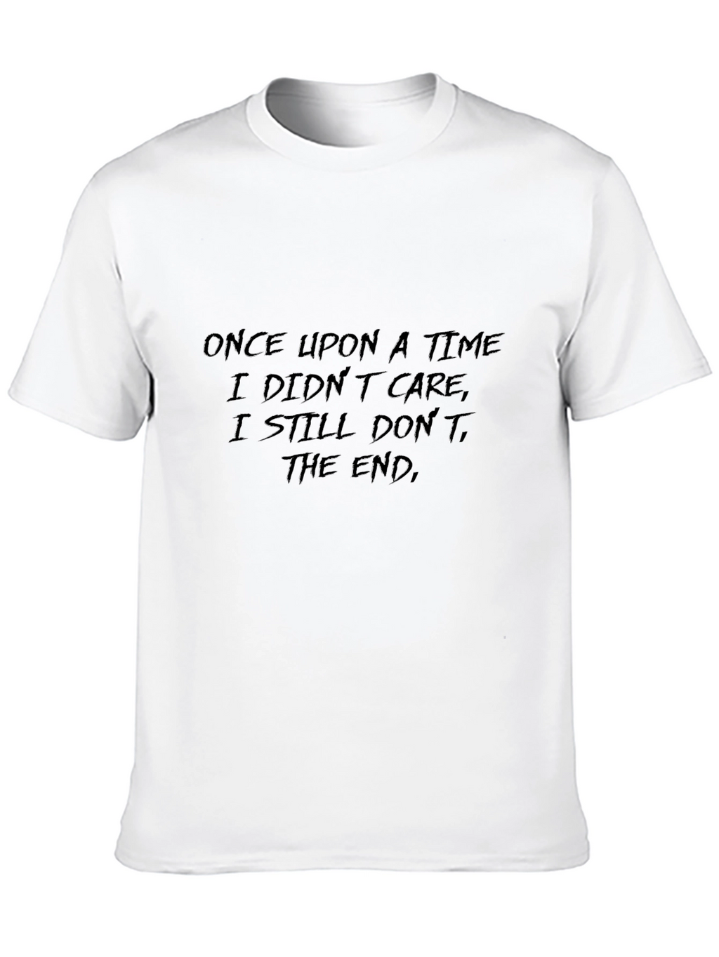Sarcastic The End Graphic T-Shirt