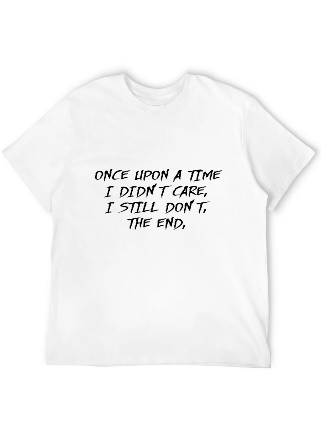 Sarcastic The End Graphic T-Shirt