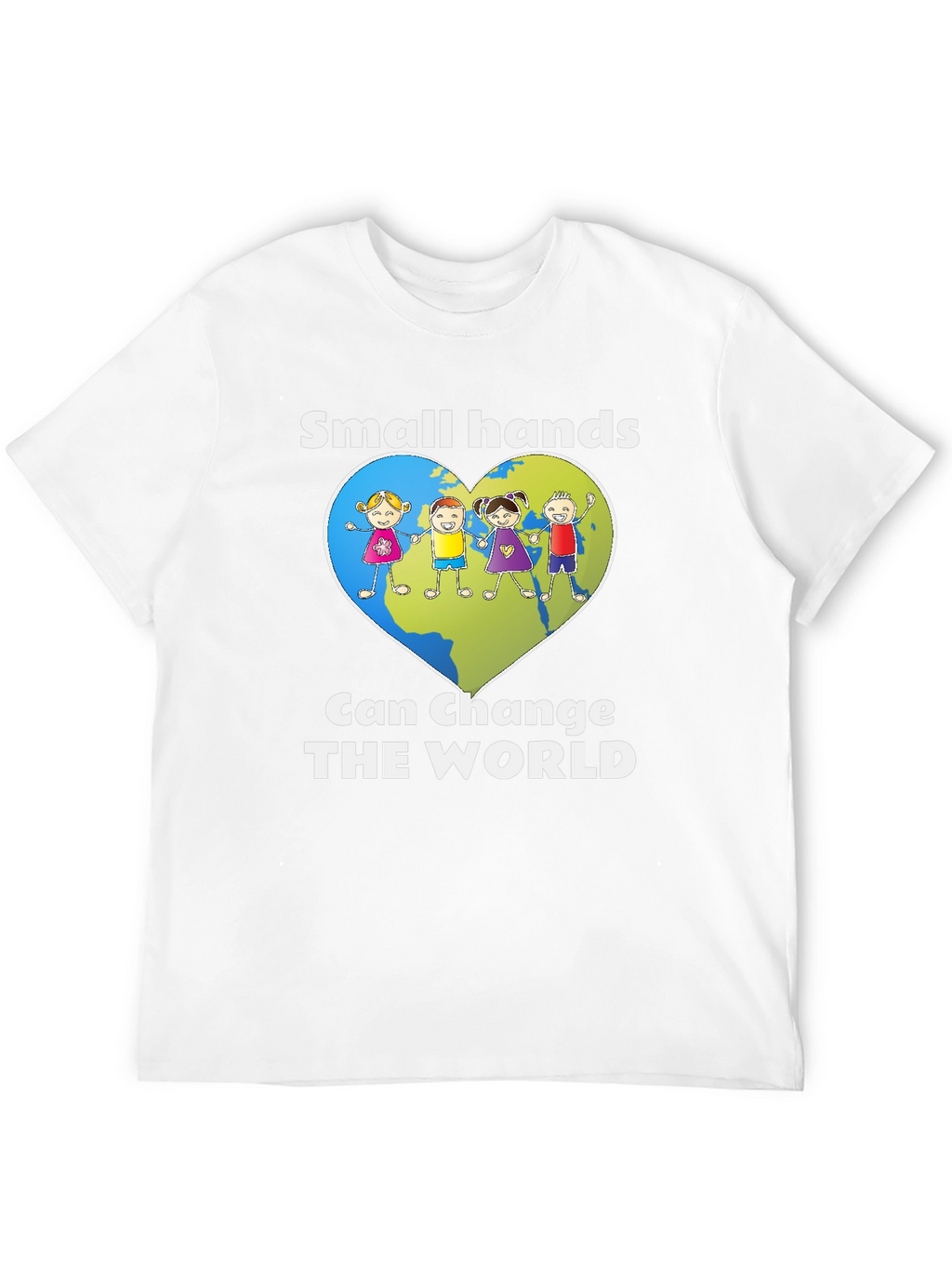 Small Hands Can Change The World T-Shirt