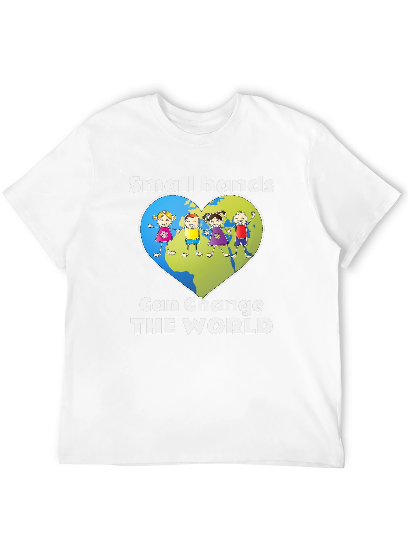 Small Hands Can Change The World T-Shirt