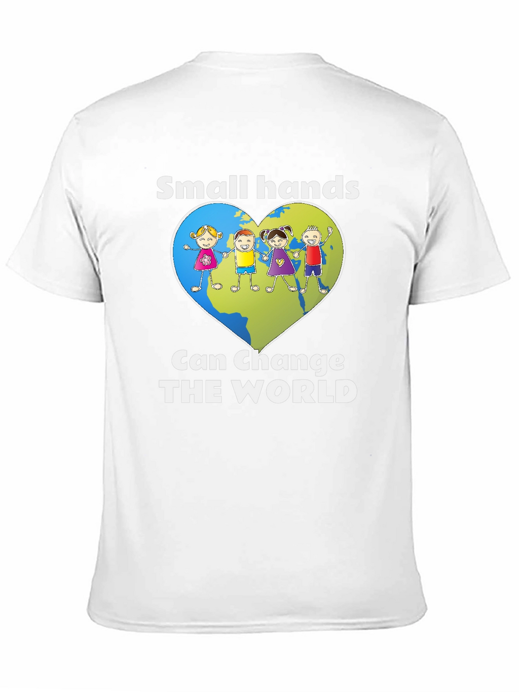 Small Hands Can Change The World T-Shirt