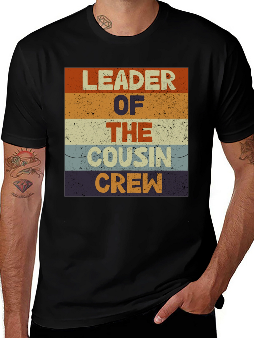 Leader of the Cousin Crew Graphic Tee