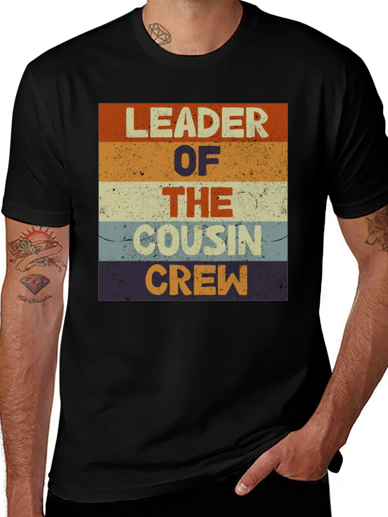 Leader of the Cousin Crew Graphic Tee