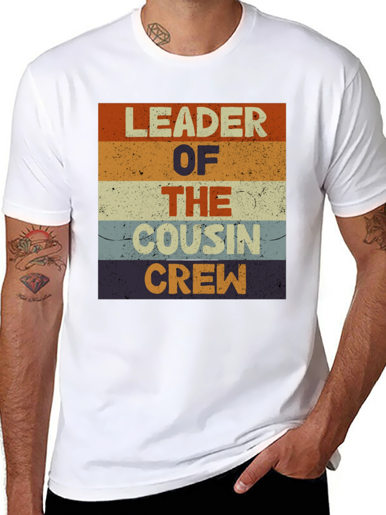 Leader of the Cousin Crew Graphic Tee