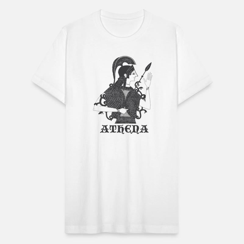 Athena. The goddess of wisdom in Greek mythology