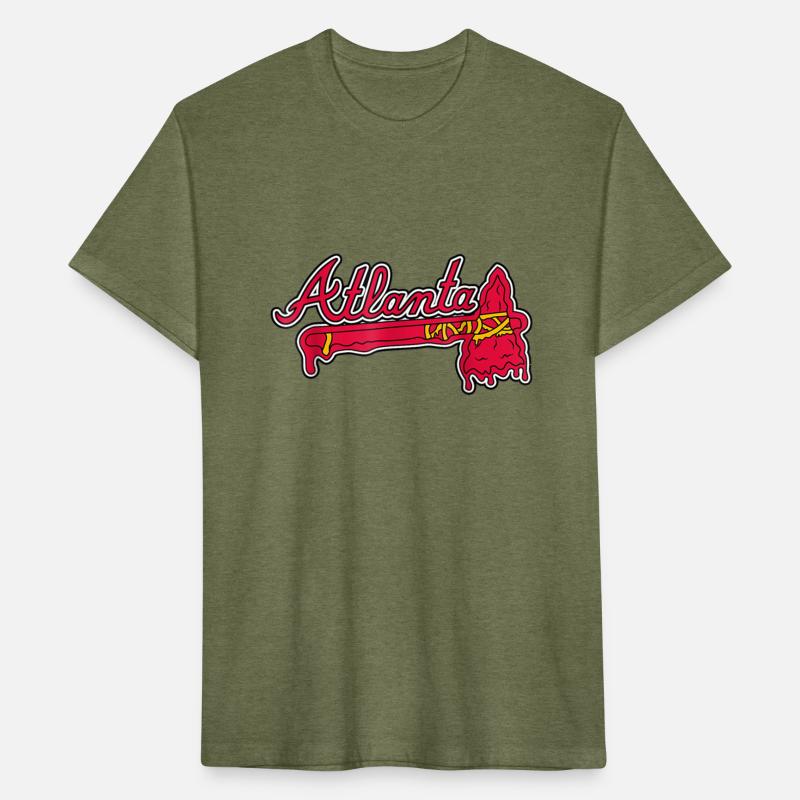 Atlanta Baseball Distressed Game Day Brave Vintage