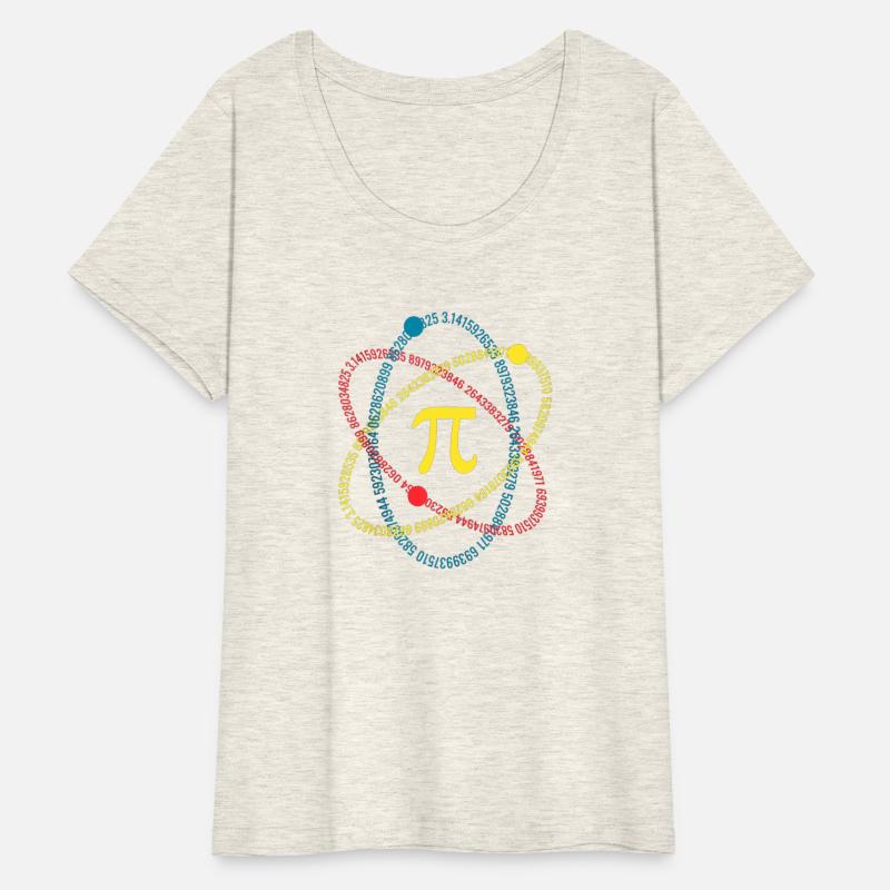 Atom Pi Math Science STEM Gift 3.14 Pi Day