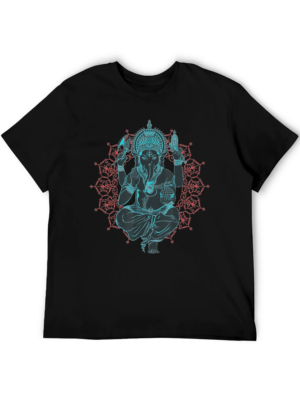 Ganesh Mandala Graphic T-Shirt