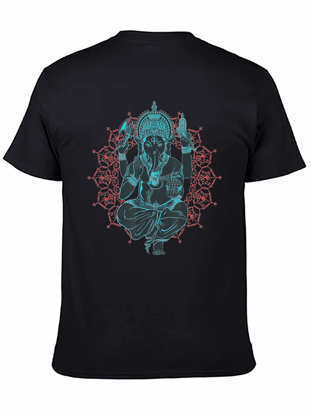 Ganesh Mandala Graphic T-Shirt