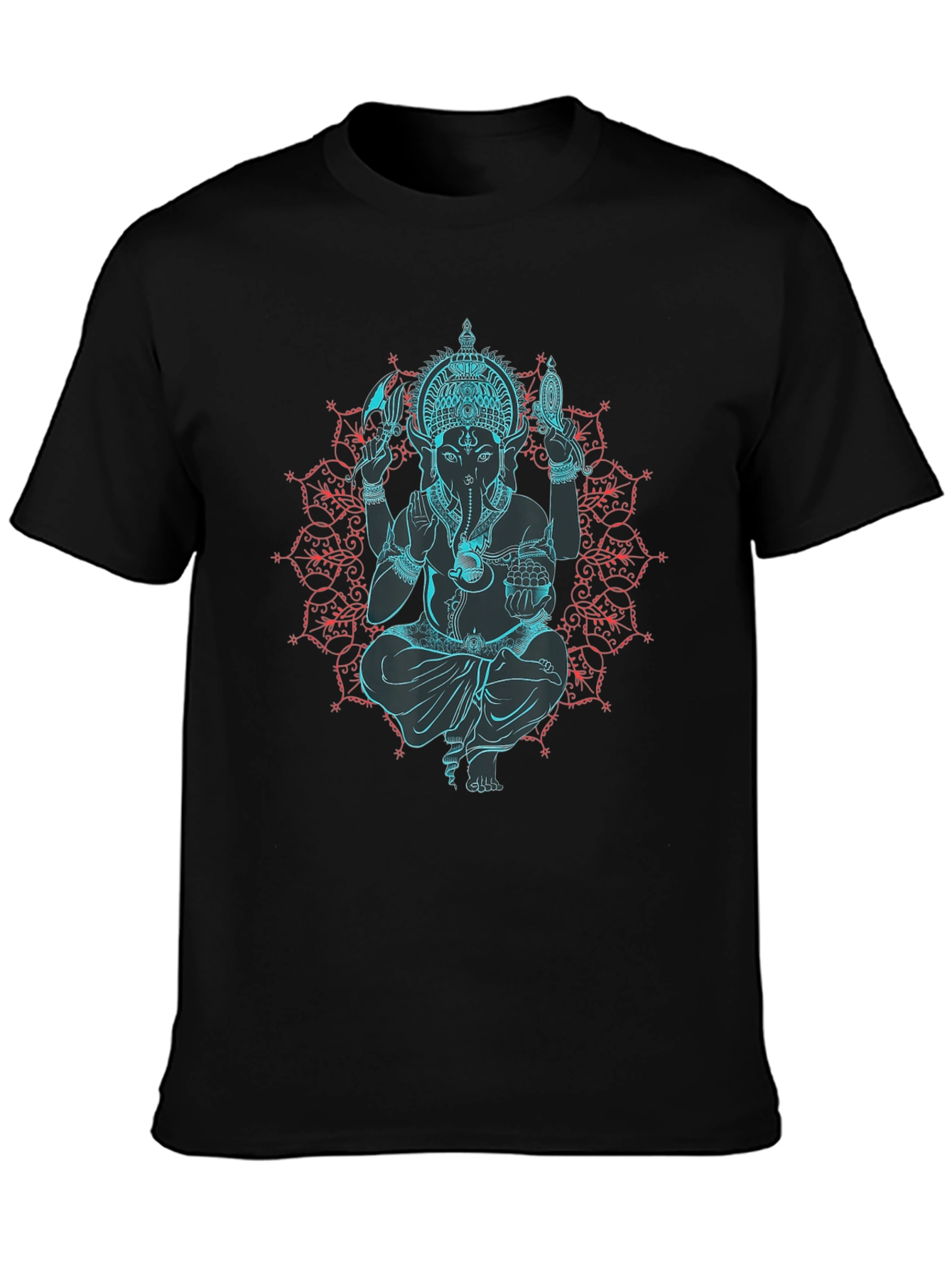 Ganesh Mandala Graphic T-Shirt