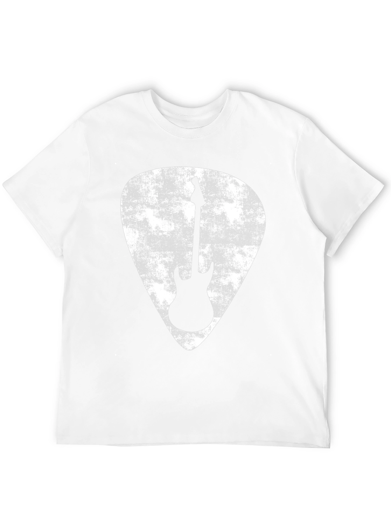 Guitar Pick Graphic Tee - Rock Music T-Shirt
