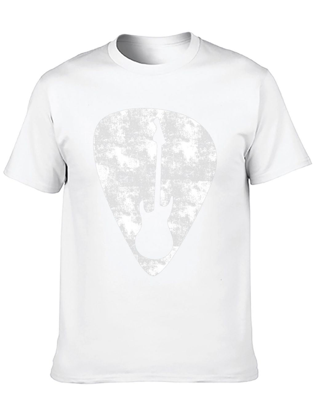Guitar Pick Graphic Tee - Rock Music T-Shirt