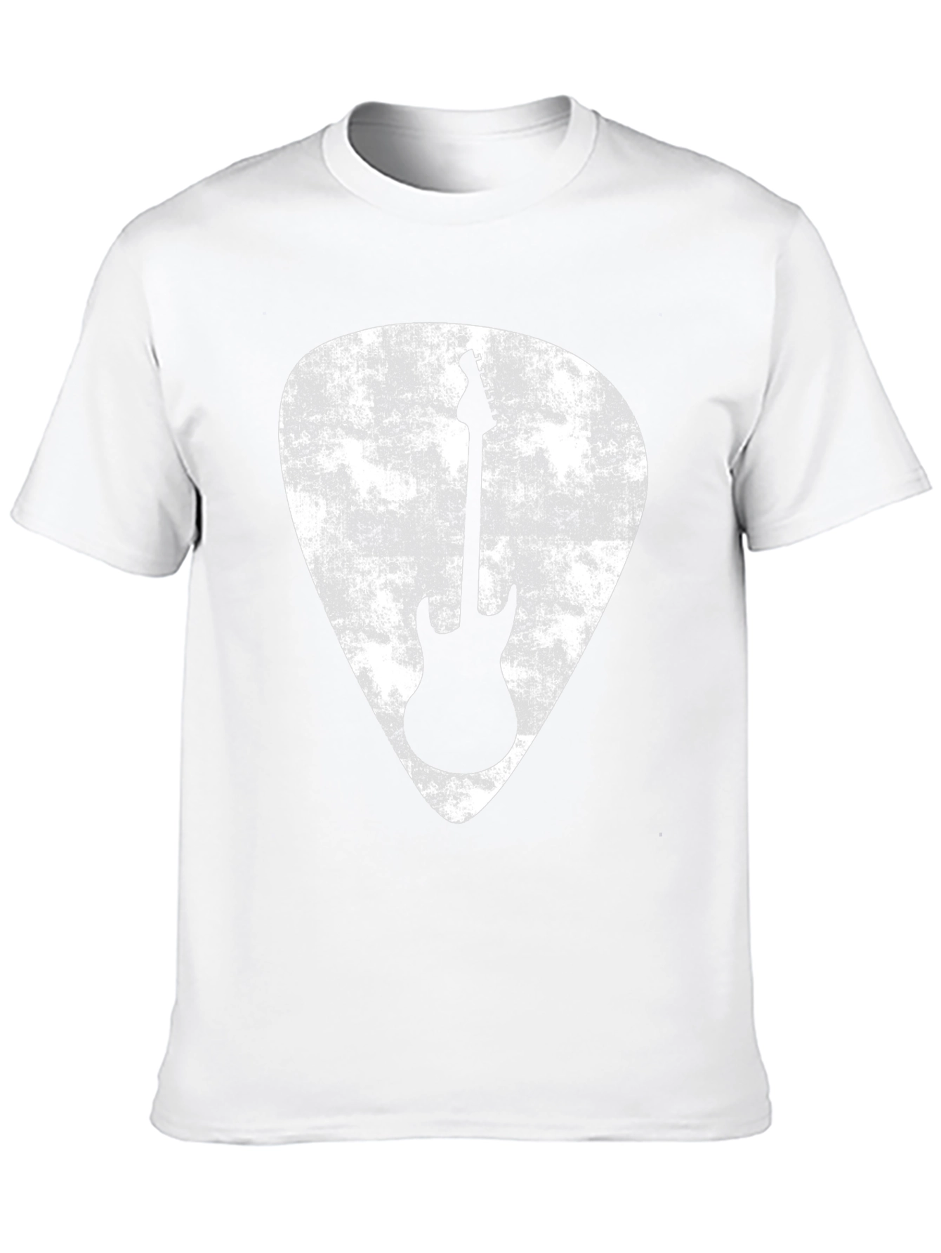 Guitar Pick Graphic Tee - Rock Music T-Shirt