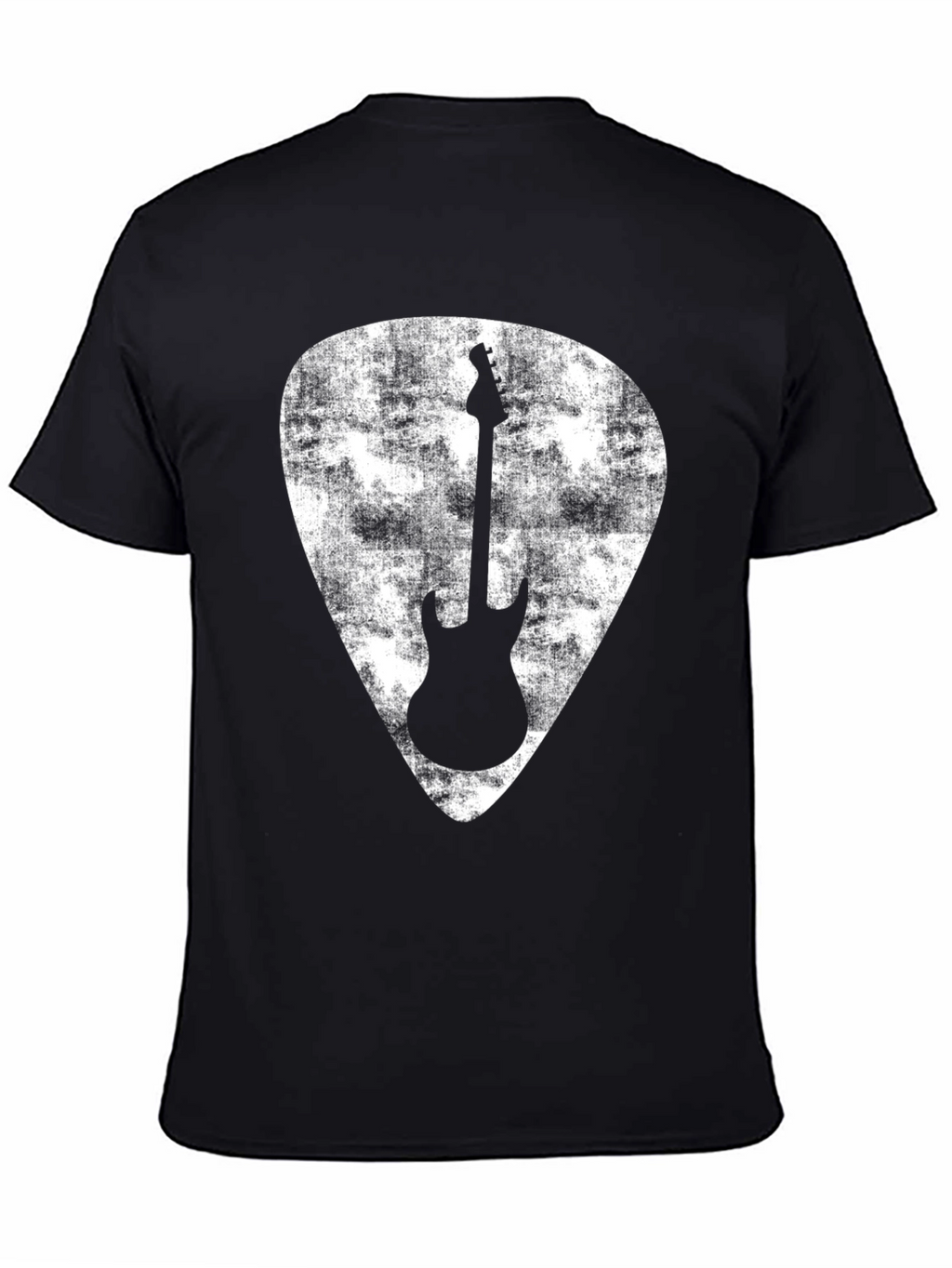 Guitar Pick Graphic Tee - Rock Music T-Shirt