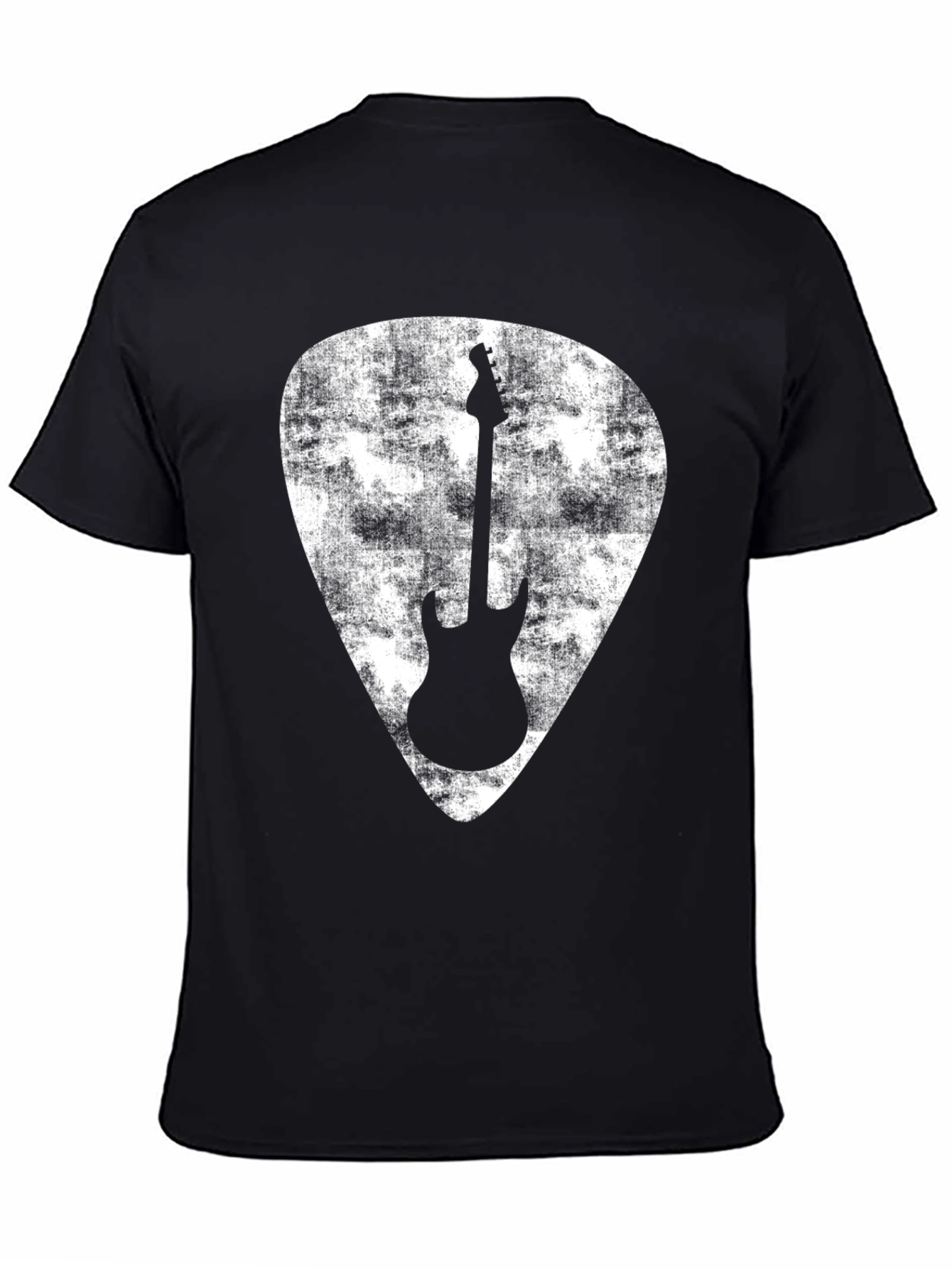 Guitar Pick Graphic Tee - Rock Music T-Shirt