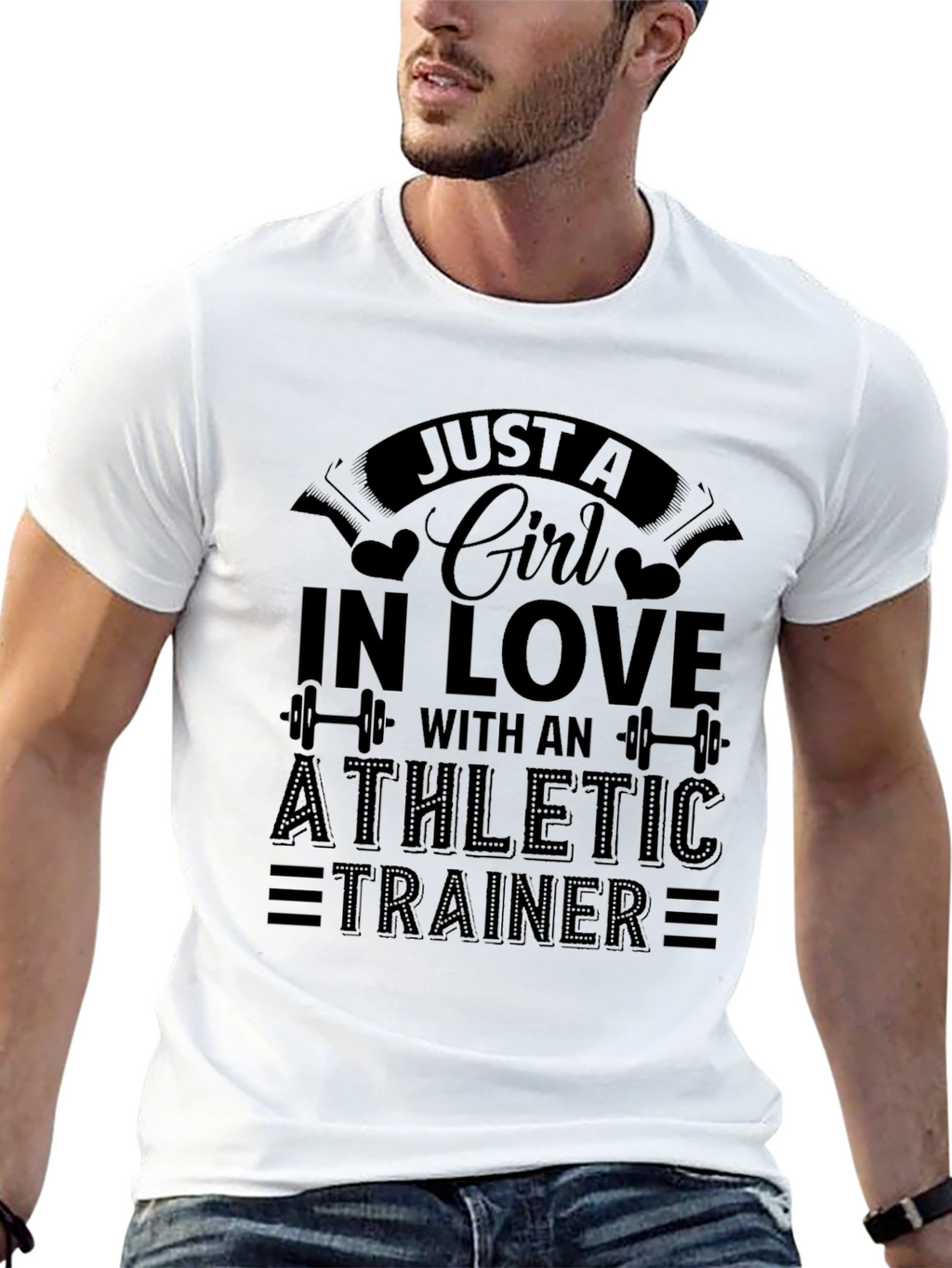 Athletic Trainer Love Graphic T-Shirt