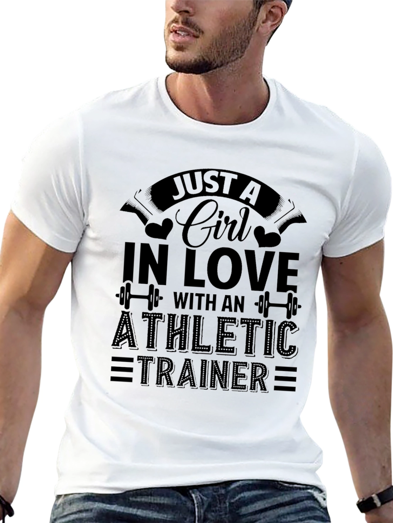 Athletic Trainer Love Graphic T-Shirt