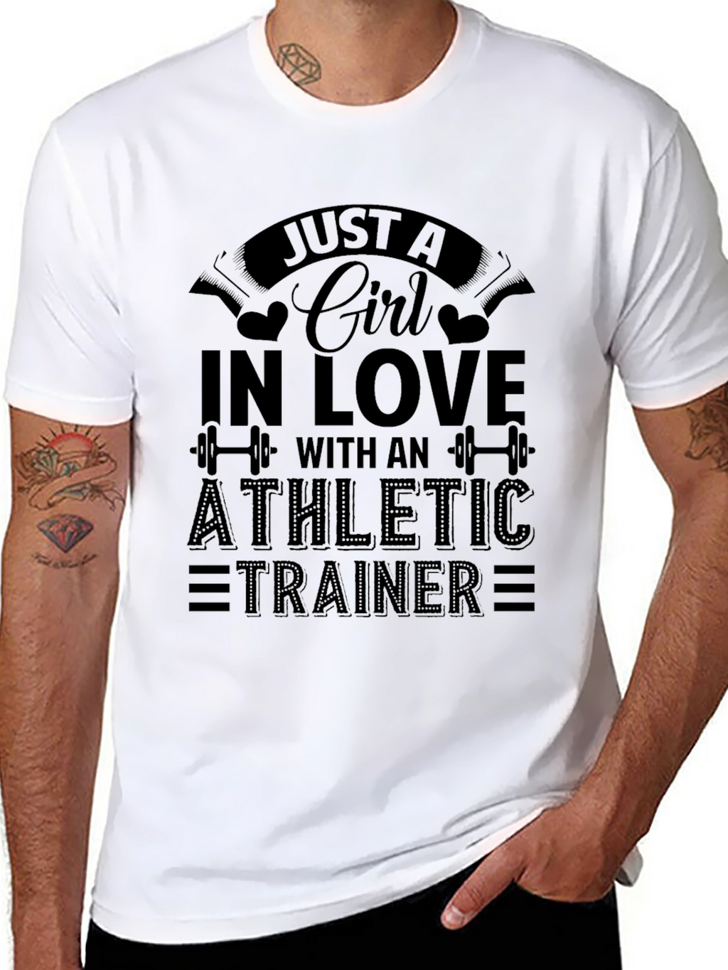 Athletic Trainer Love Graphic T-Shirt