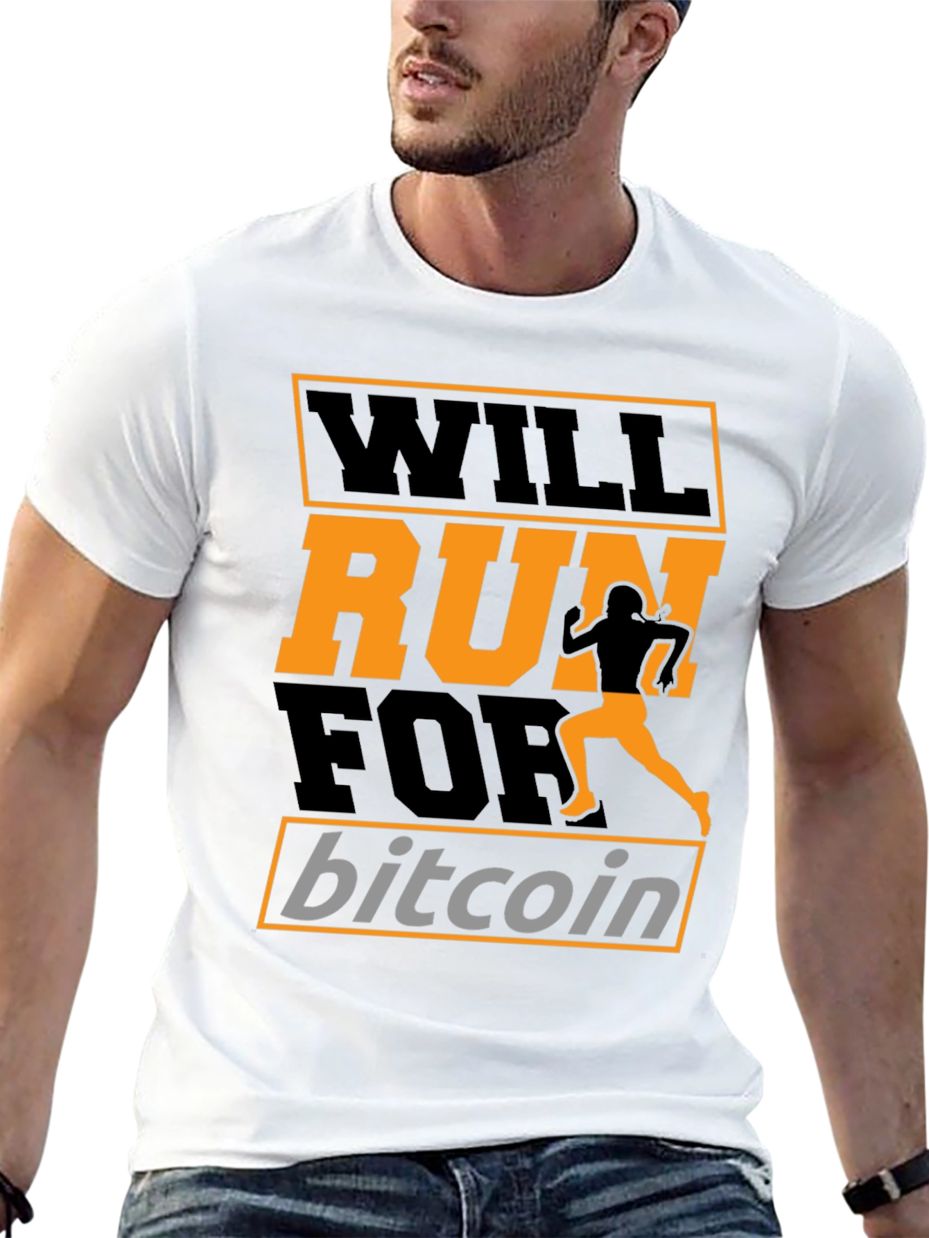Will Run for Bitcoin T-Shirt