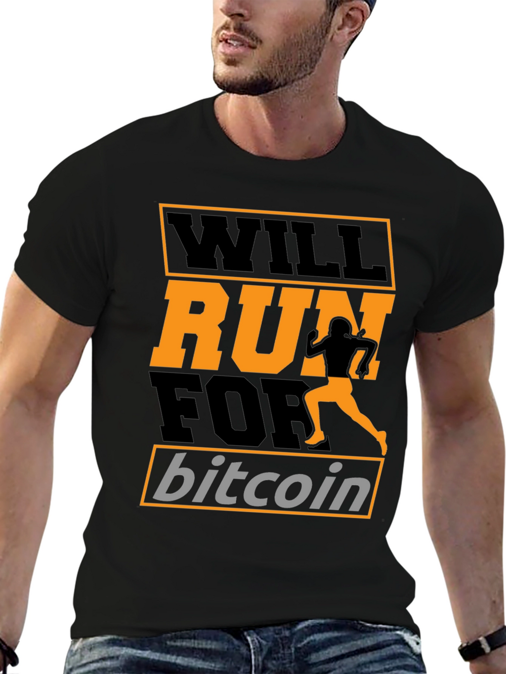 Will Run for Bitcoin T-Shirt