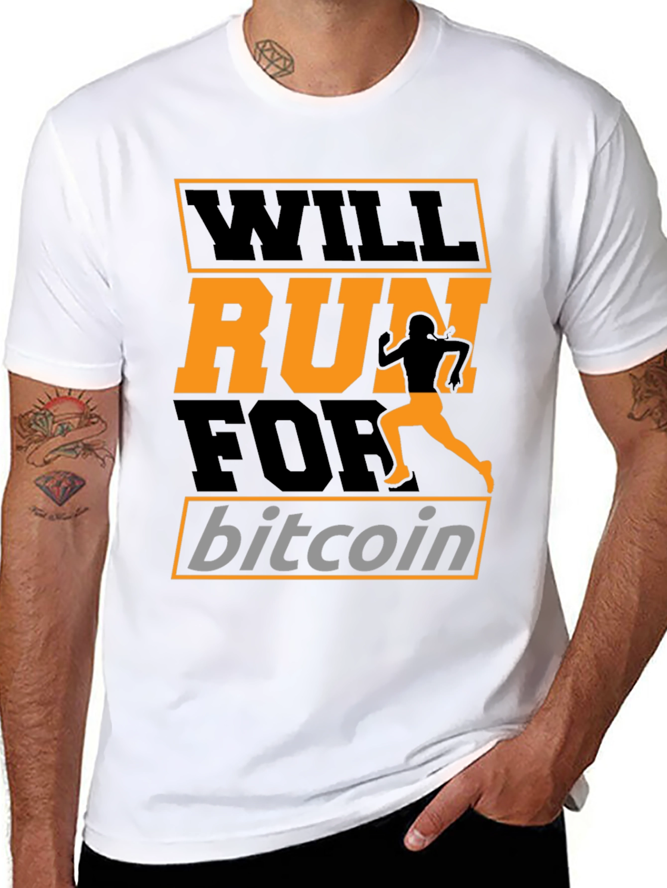 Will Run for Bitcoin T-Shirt