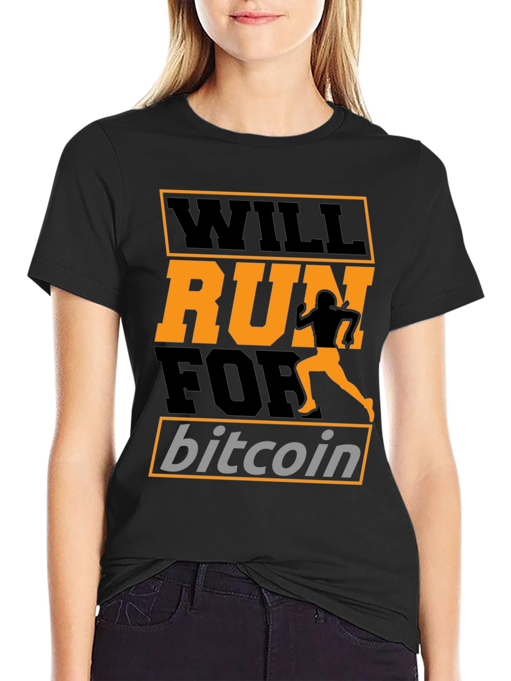 Will Run for Bitcoin T-Shirt