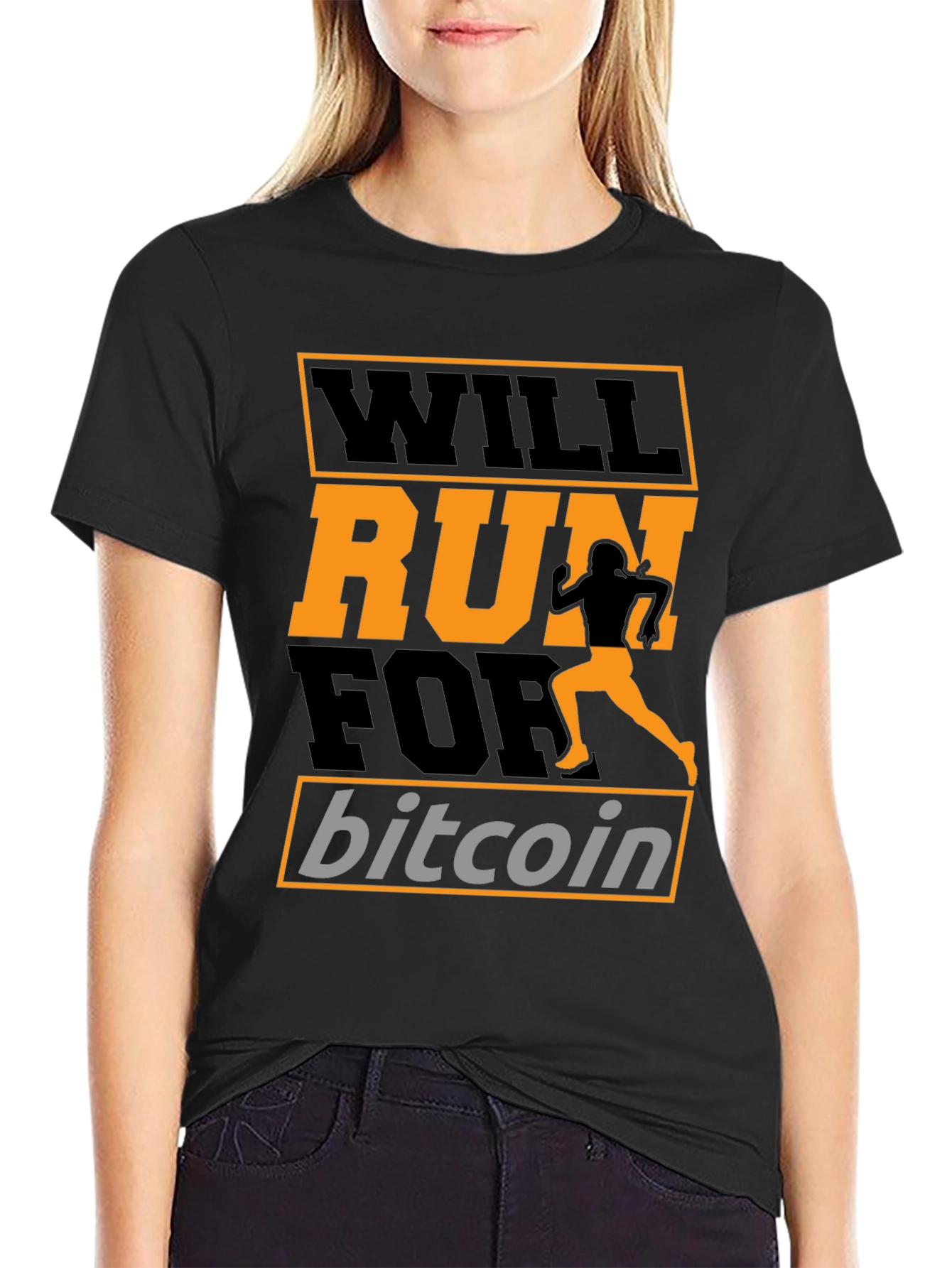 Will Run for Bitcoin T-Shirt