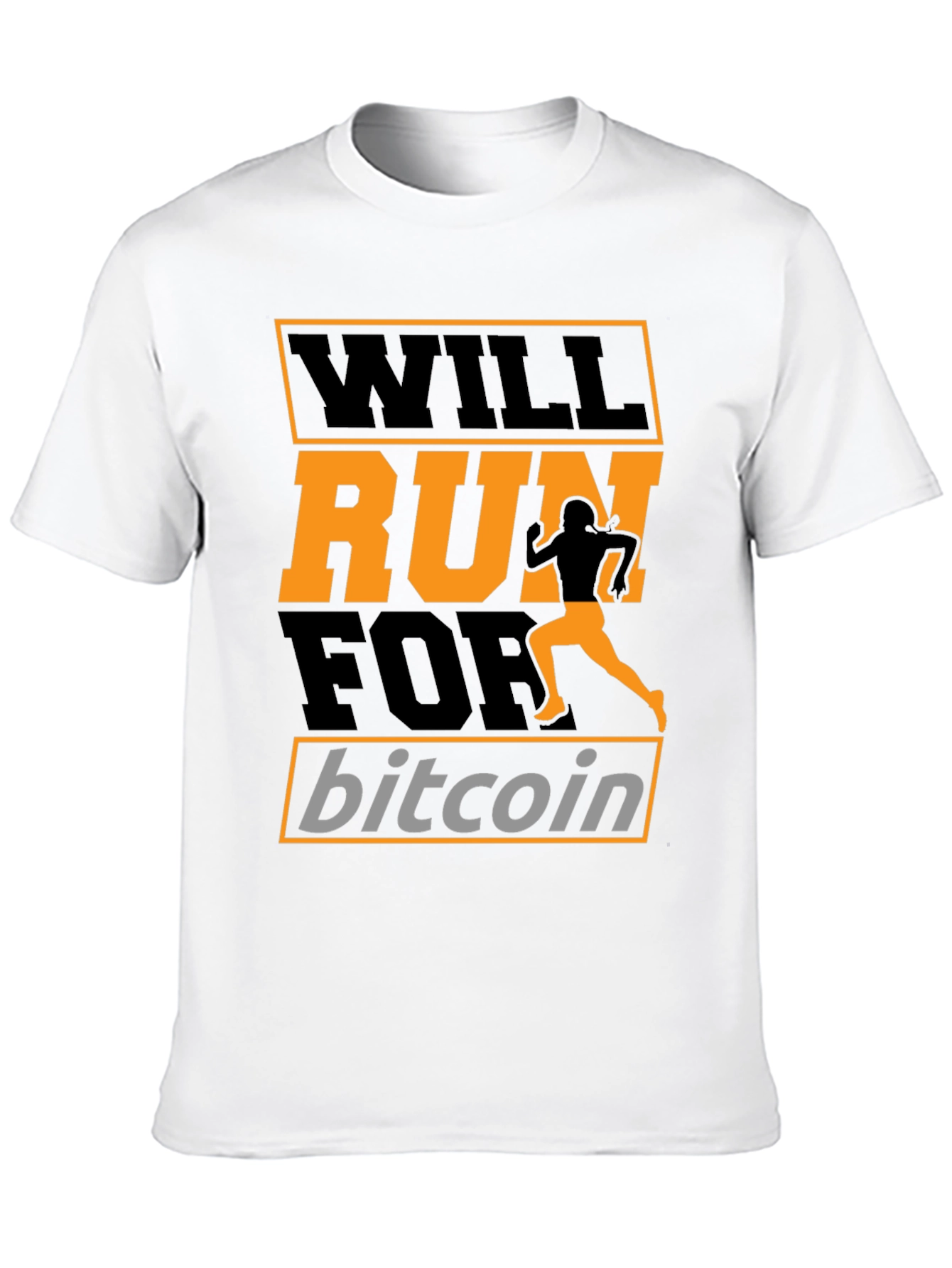 Will Run for Bitcoin T-Shirt