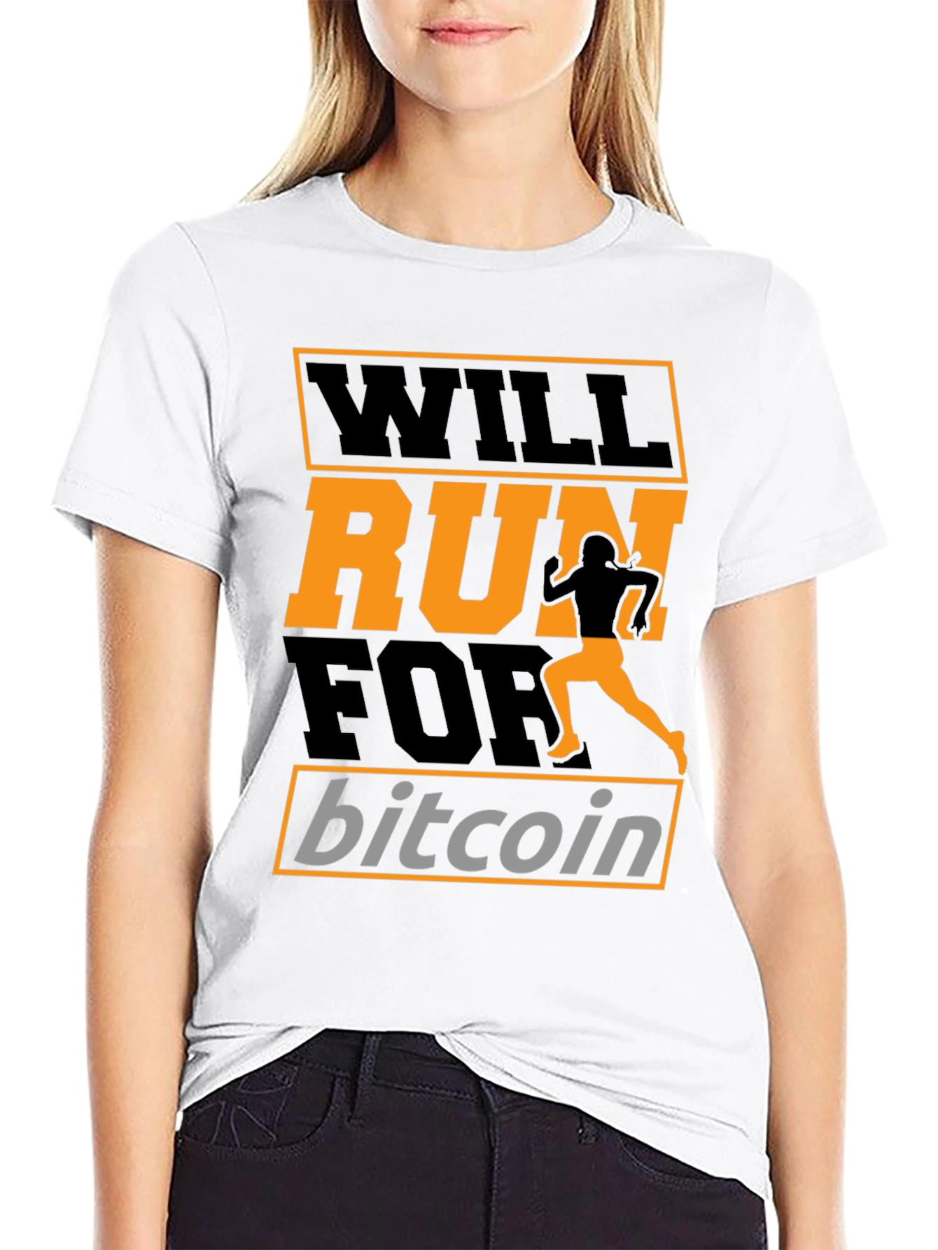 Will Run for Bitcoin T-Shirt